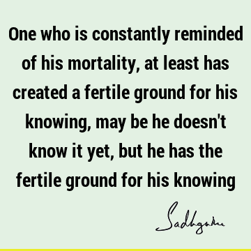 morality Quotes : Death, spirituality Quote