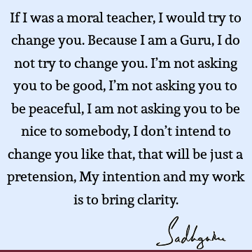 Change Quotes : guru Quote