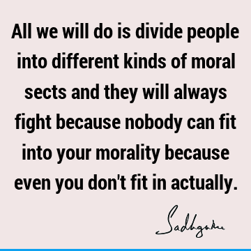 morality Quotes : Religion Quote