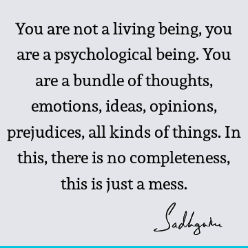 thought Quotes : emotion Quote