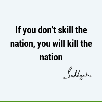 Short Quotes : nation Quote
