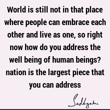 nation Quotes : well being Quote
