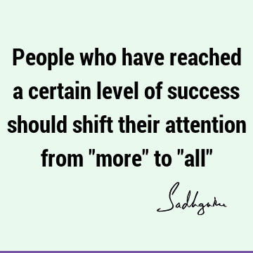 seeking Quotes : Success, spirituality, attention, people Quote