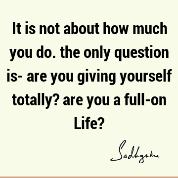 involvement Quotes : Life Quote