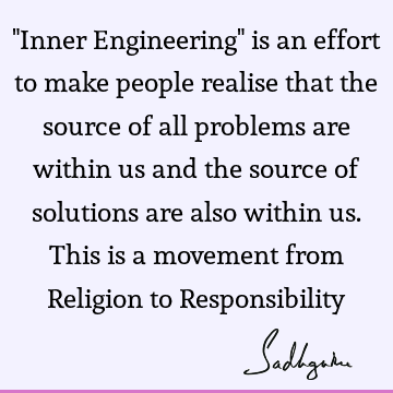 problems Quotes : Religion, responsibility, solution Quote
