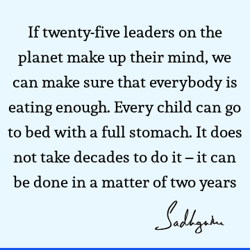 planet Quotes : Leadership, solution Quote