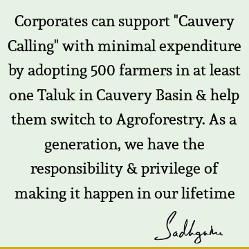 cauvery calling Quotes :  Quote