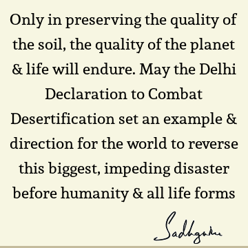 ecology Quotes :  Quote