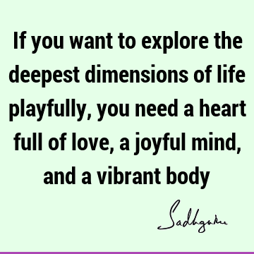 mind Quotes : Life, Love, joy, body Quote