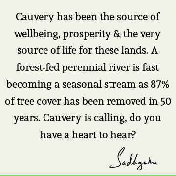 cauvery calling Quotes : river Quote