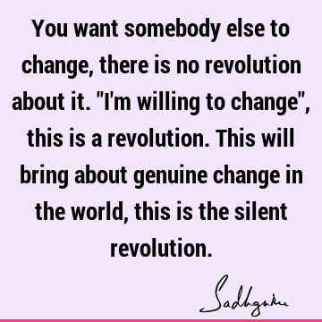 Change Quotes :  Quote
