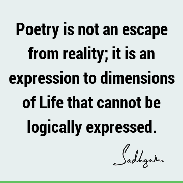 Poetry Quotes : Life Quote