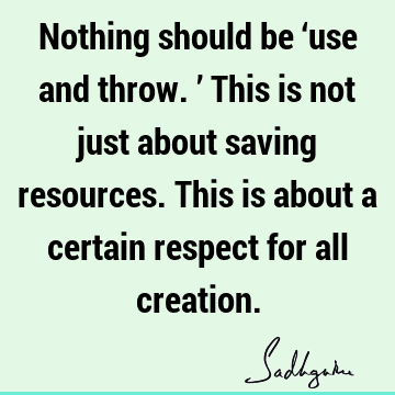 creation Quotes : Nature Quote
