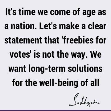 democracy Quotes : india, nation Quote