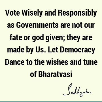 democracy Quotes : india Quote