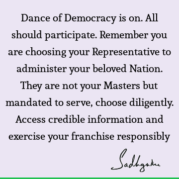 democracy Quotes : india Quote