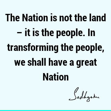 people Quotes : india, nation Quote