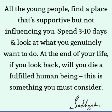 Youth Quotes : Life Quote
