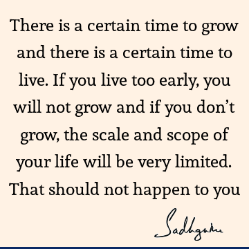 Wisdom Quotes : Life, Youth Quote