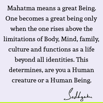 Success Quotes : spirituality, limitation Quote
