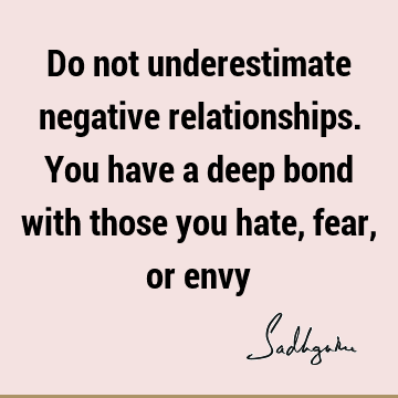 Fear Quotes : Relationship Quote