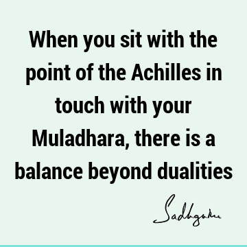 balance Quotes : spiritual science Quote