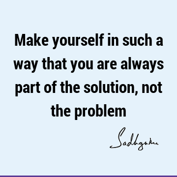 problems Quotes : Short, solution Quote