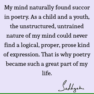 mind Quotes : Poetry Quote