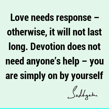 devotion Quotes : Love, Relationship Quote