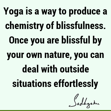 Nature Quotes : yoga Quote