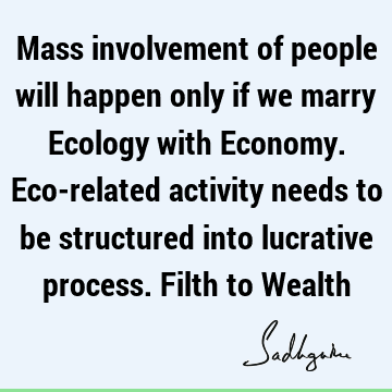 economics Quotes : ecology Quote