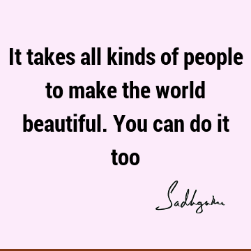 world Quotes : Short, people Quote