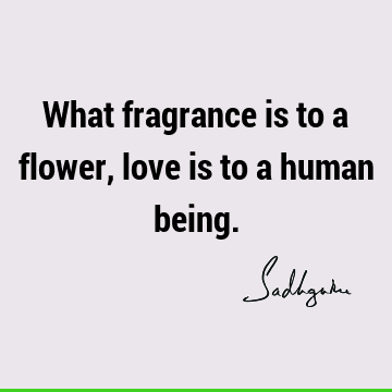 Short Quotes : Love, being human Quote