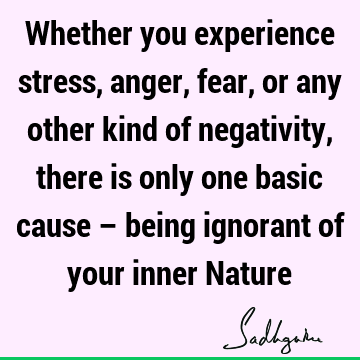 Fear Quotes : ignorance Quote