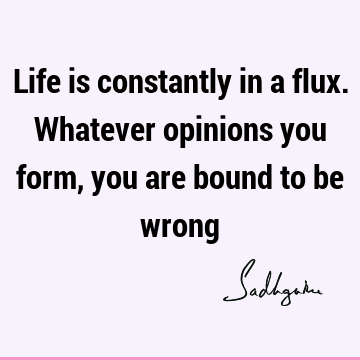 Change Quotes : Life, Short Quote