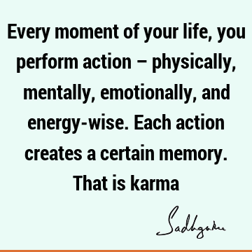 action Quotes : karma Quote