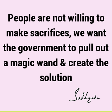 responsibility Quotes : solution Quote
