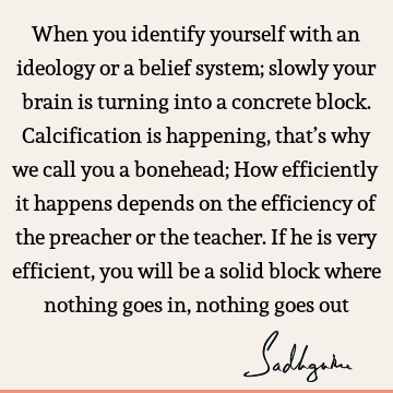 Funny Quotes : Religion, Belief, identity Quote