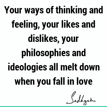 Love Quotes : Philosophy Quote