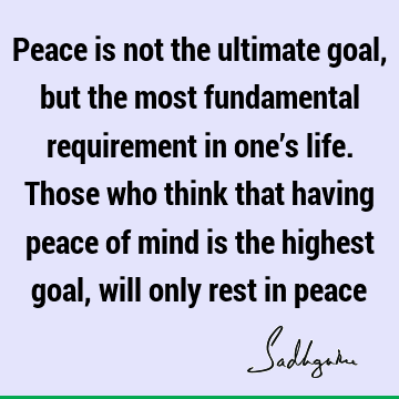Peace Quotes :  Quote