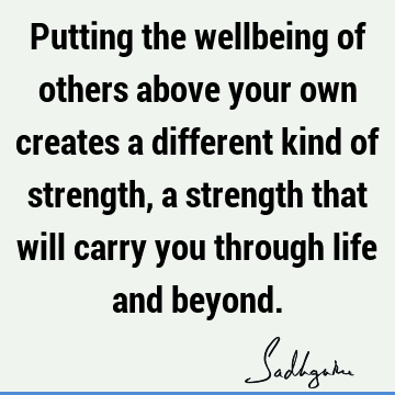 Life Quotes : well being Quote