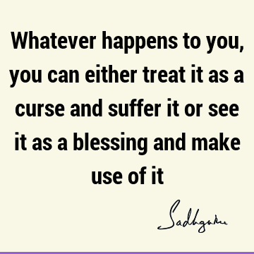 perspective Quotes : suffering, possibility Quote