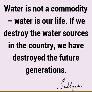 water crisis Quotes :  Quote