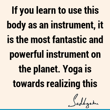 body Quotes : yoga Quote