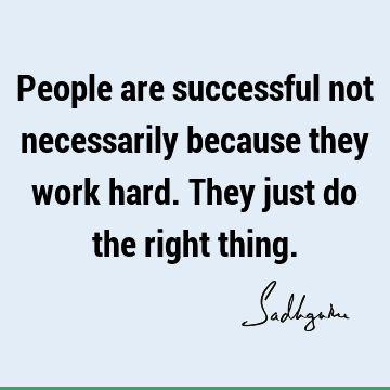 Work Quotes : Success Quote