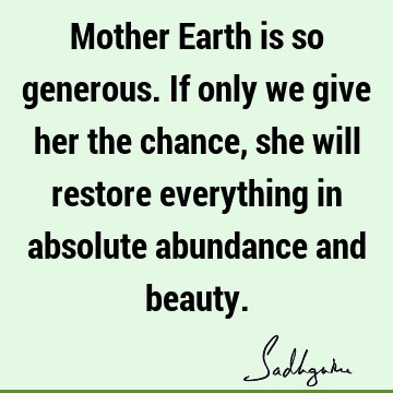 Nature Quotes :  Quote