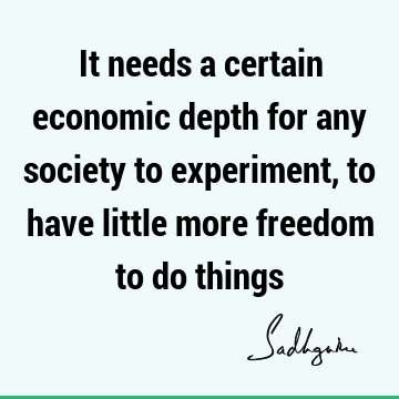 society Quotes : economics Quote