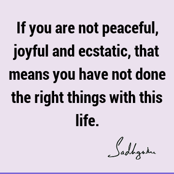 joy Quotes : Life, Peace Quote