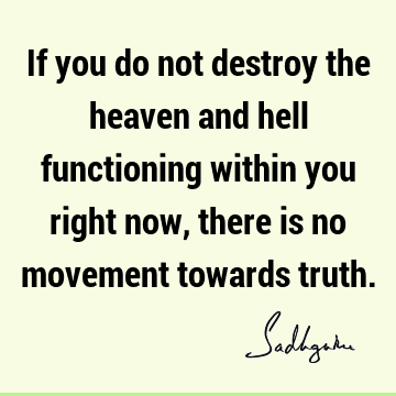 Truth Quotes : spirituality Quote