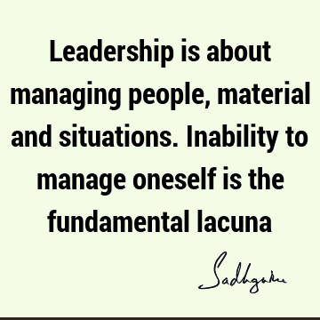 people Quotes : Leadership Quote